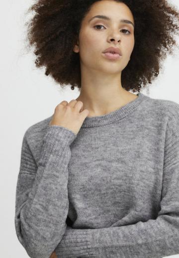 Длинный пуловер