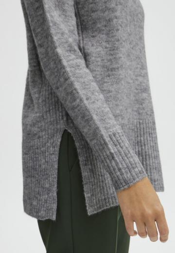 Длинный пуловер