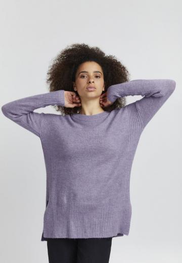 Длинный пуловер