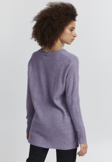 Длинный пуловер