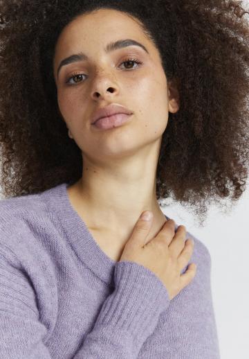 Длинный пуловер