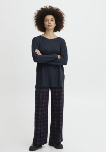 Длинный пуловер