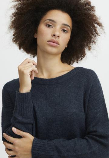 Длинный пуловер