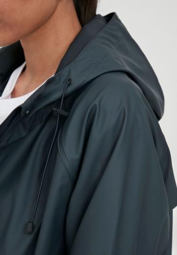 Пальто из искусственной кожи