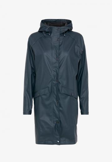 Пальто из искусственной кожи