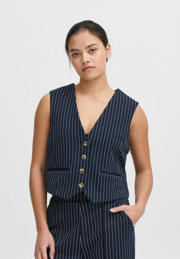 Джинсовая жилетка