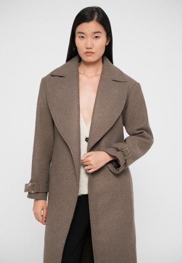 Шерстяное пальто