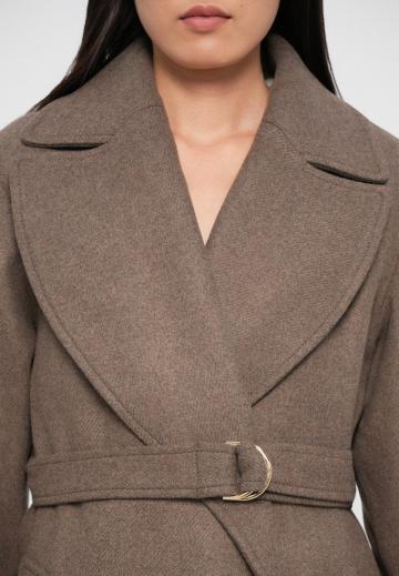 Шерстяное пальто