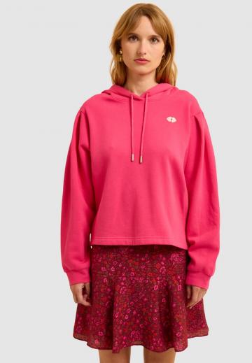 Пуловер с капюшоном