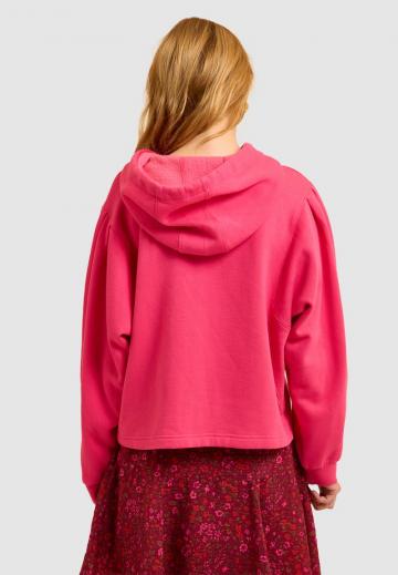 Пуловер с капюшоном