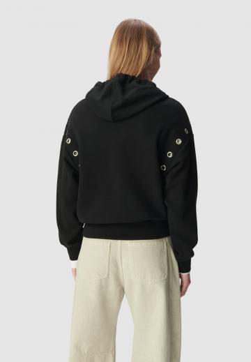 Пуловер с капюшоном