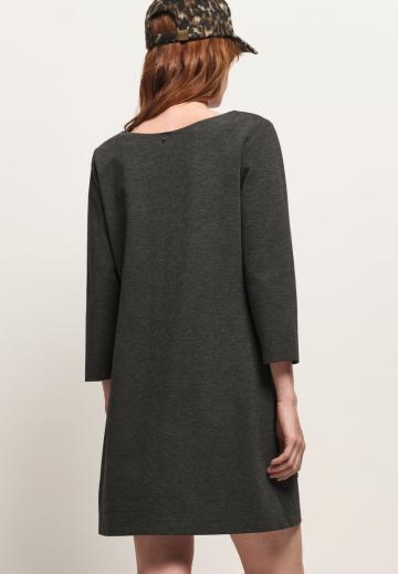 Вязаное платье