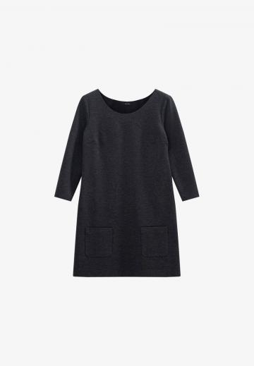 Вязаное платье