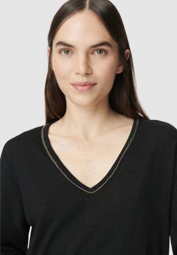 Длинный пуловер