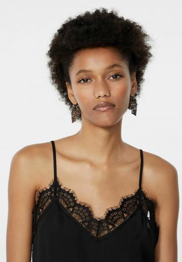 Топ на бретельках