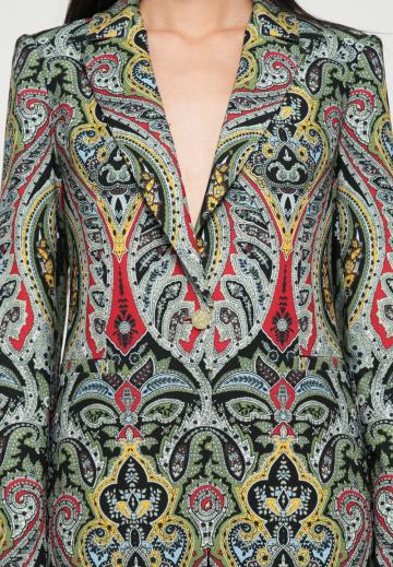 Длинный блейзер