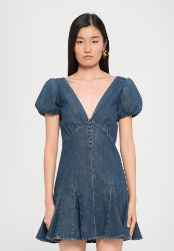 Джинсовое платье