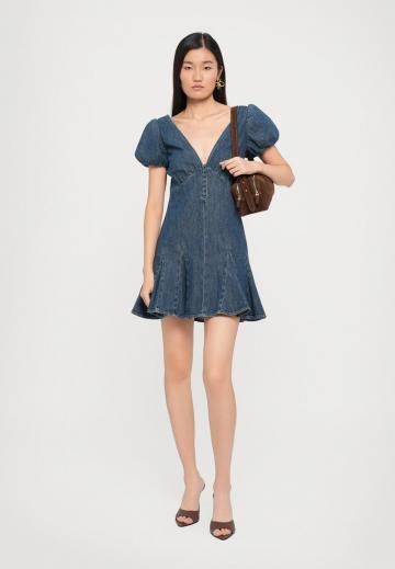 Джинсовое платье