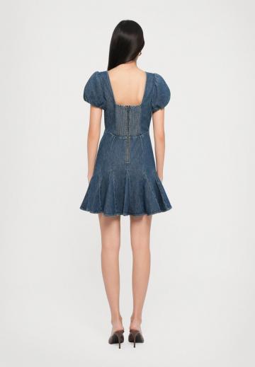 Джинсовое платье