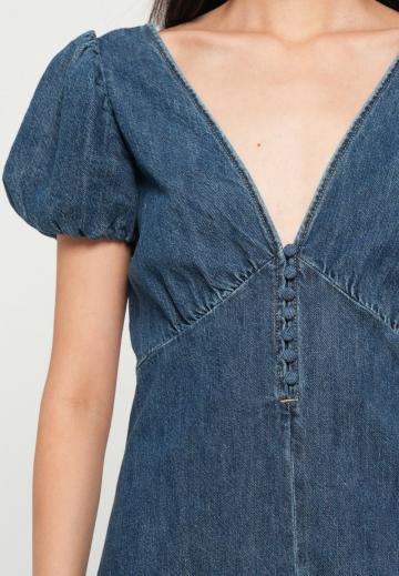 Джинсовое платье