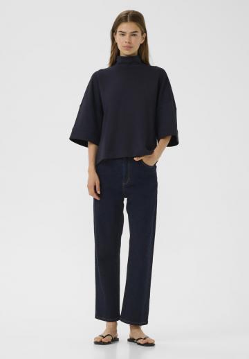 Пуловер с рукавом три четверти