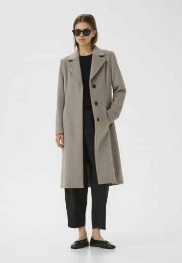 Шерстяное пальто