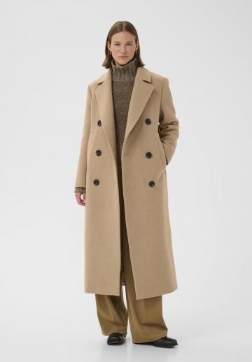 Шерстяное пальто