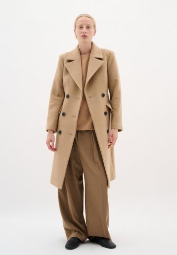 Шерстяное пальто