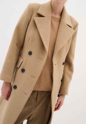 Шерстяное пальто