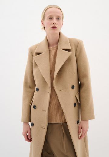 Шерстяное пальто