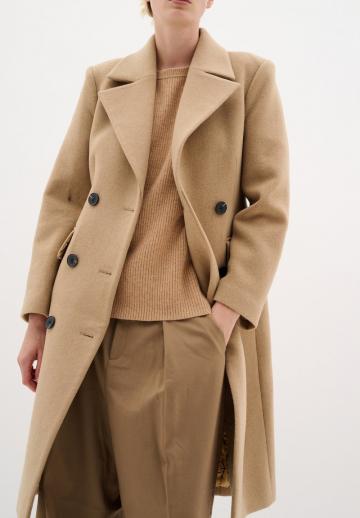 Шерстяное пальто