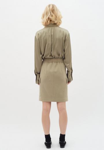 Юбка с накладными карманами