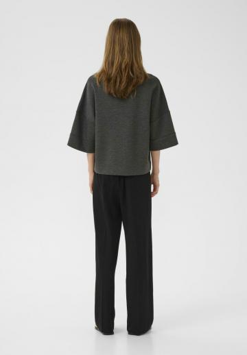 Пуловер с коротким рукавом