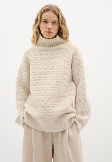 Длинный пуловер