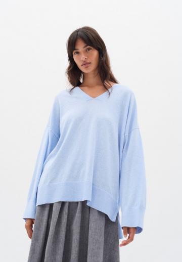 Длинный пуловер