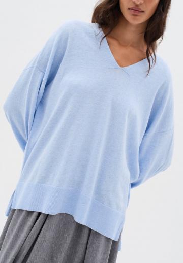 Длинный пуловер