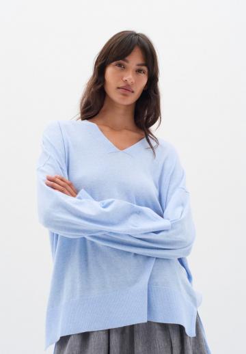 Длинный пуловер