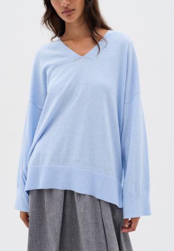 Длинный пуловер