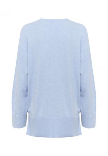 Длинный пуловер