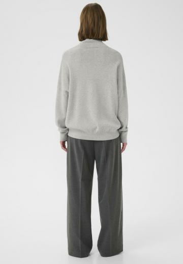 Пуловер в полоску