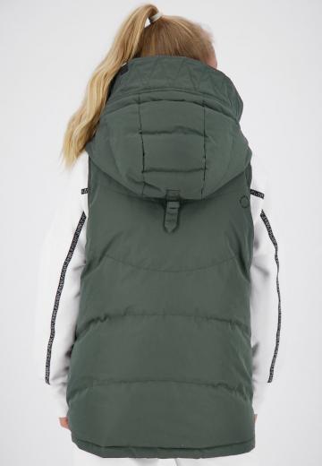 Длинный жилет