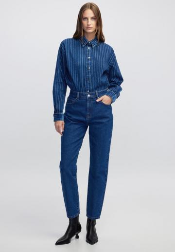 Джинсовая блузка