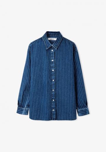 Джинсовая блузка