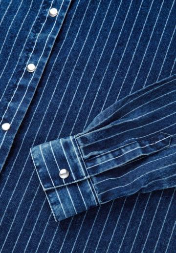 Джинсовая блузка