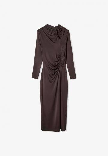 Вязаное платье