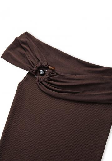 Вязаное платье