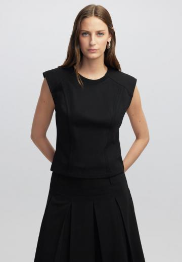 Блузка без рукавов