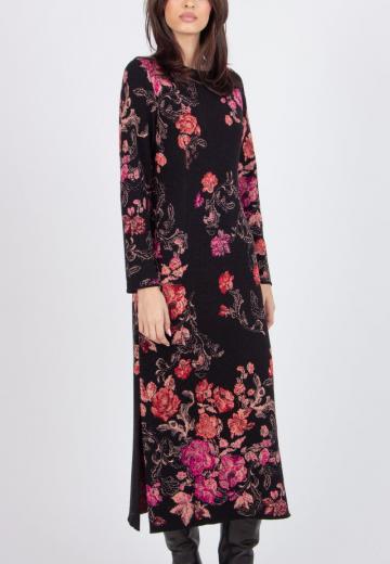 Вязаное платье