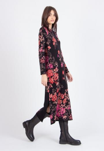 Вязаное платье