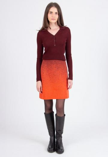 Вязаная юбка